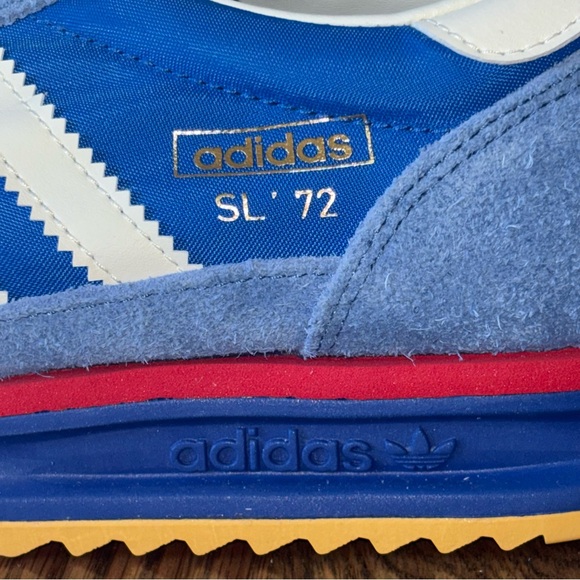 adidas Blue and White SL72RS - Picture 3 of 12